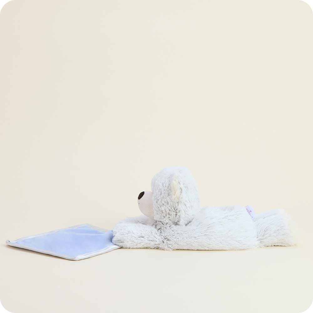 Marshmallow Bear Blankie Warmies - Clean Mood