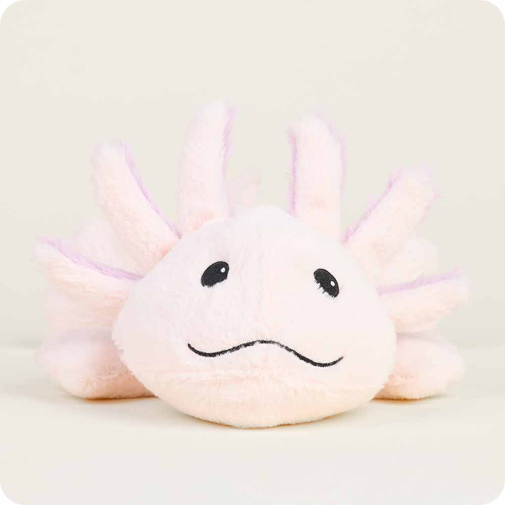 Pink Axolotl Warmies - Home Glow