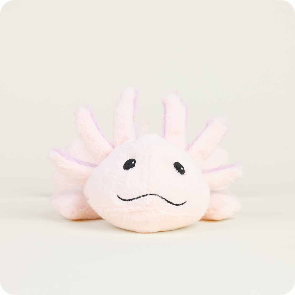Pink Axolotl Warmies - Home Glow