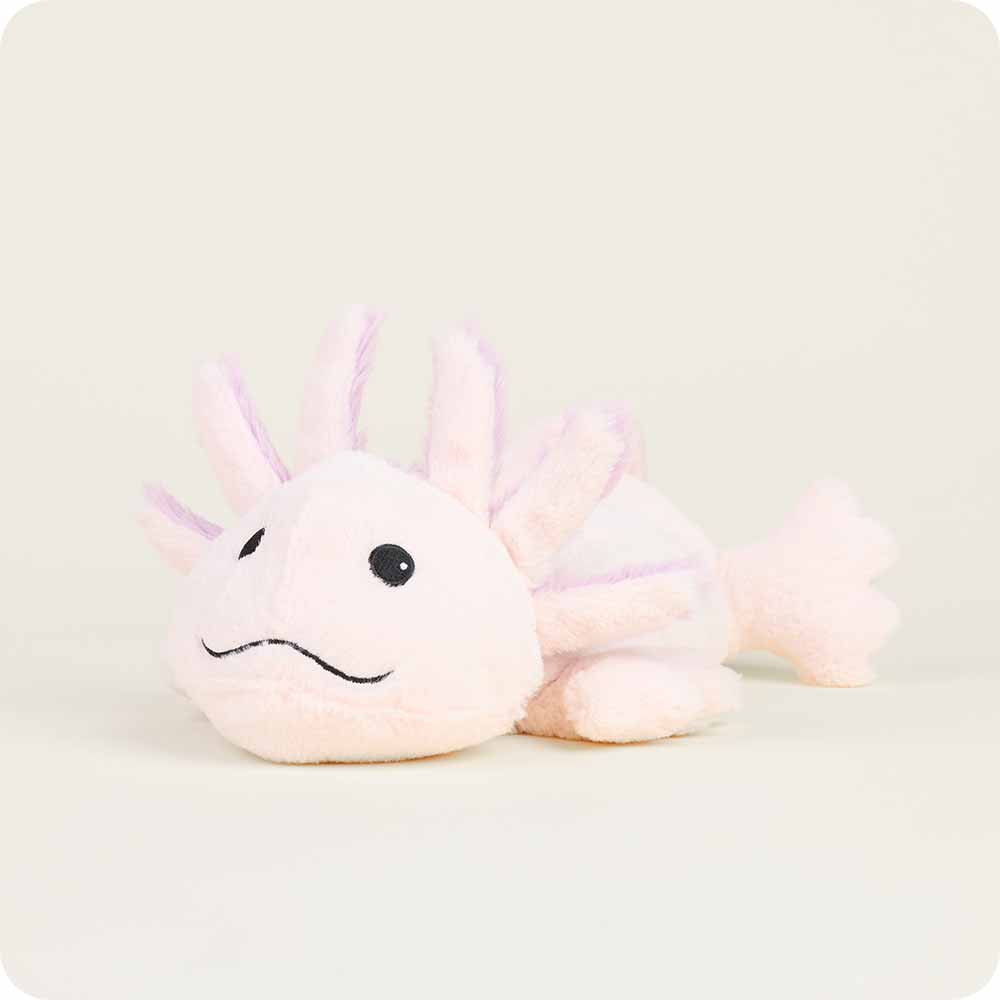 Pink Axolotl Warmies - Home Glow