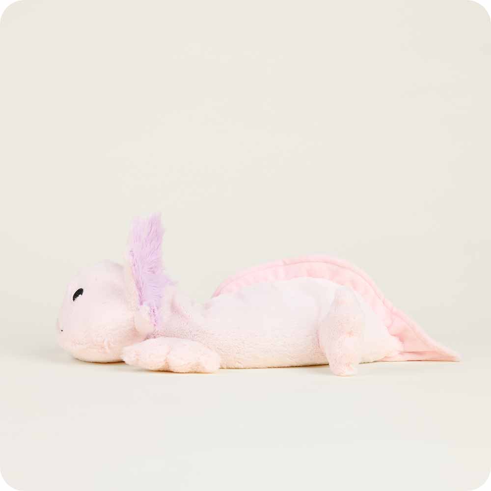 Pink Axolotl Warmies - Home Glow