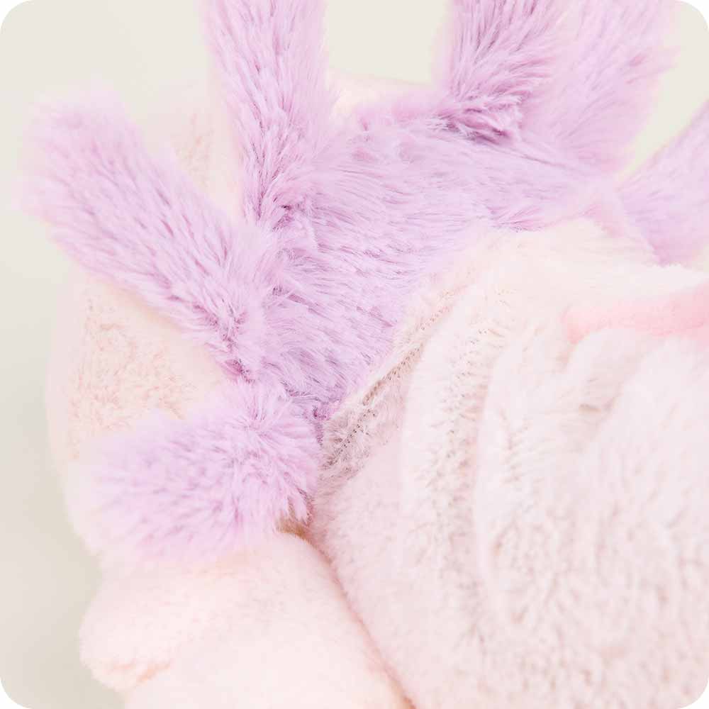 Pink Axolotl Warmies - Home Glow
