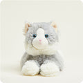 Laying Down Gray Cat Warmies - Fresh Notes