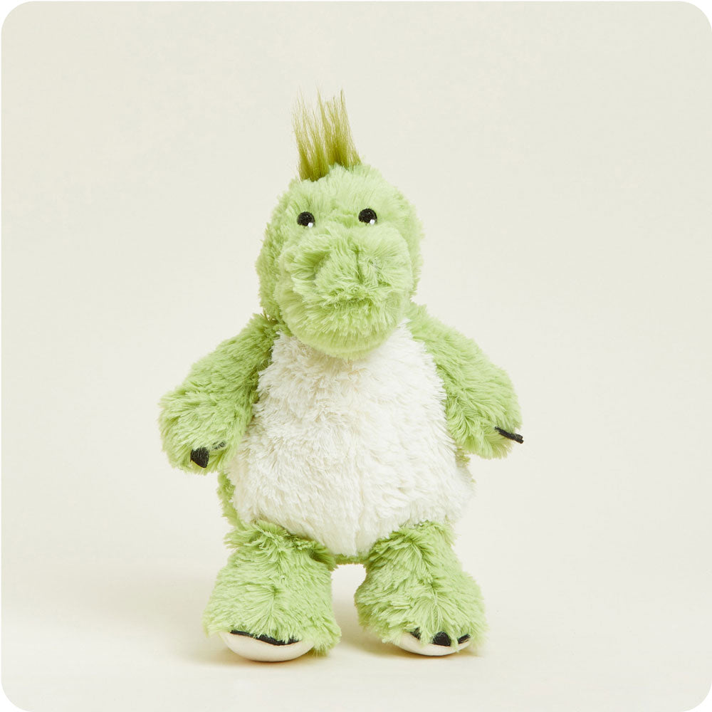 Green Dinosaur Warmies - Soft Glow