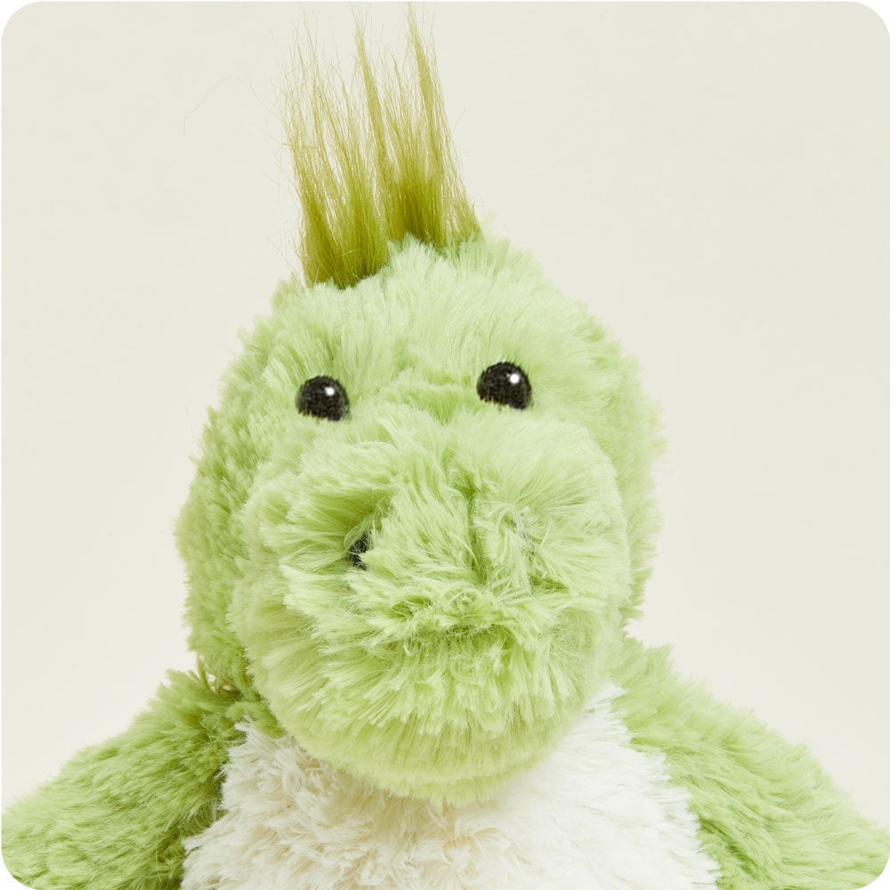 Green Dinosaur Warmies - Soft Glow