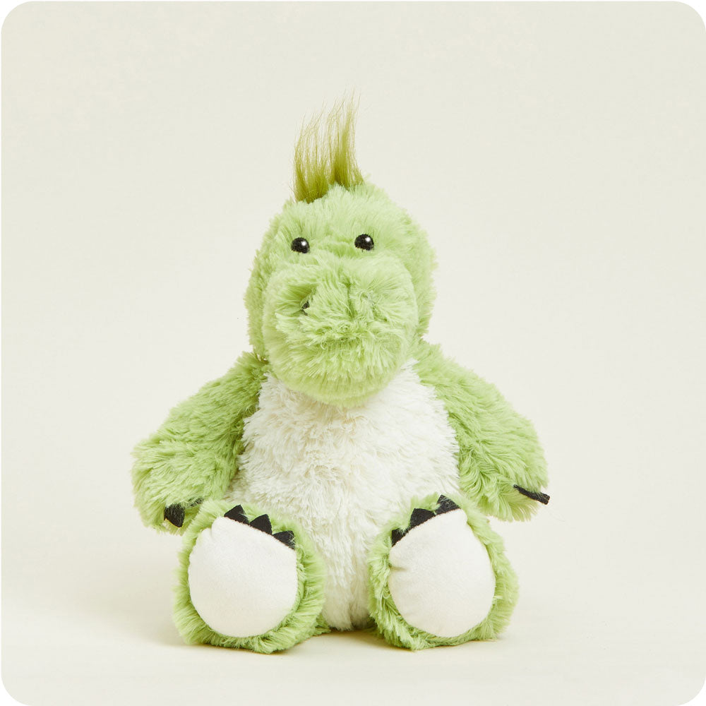 Green Dinosaur Warmies - Soft Glow