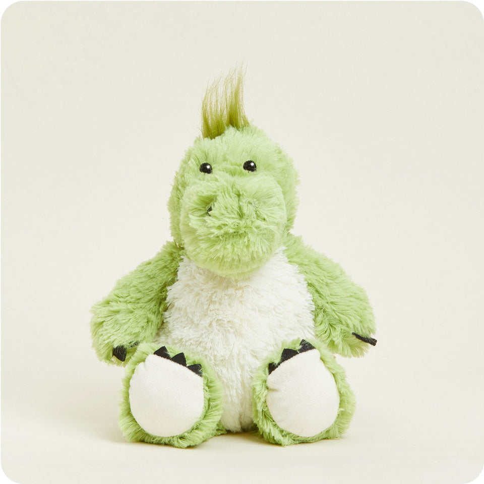 Green Dinosaur Warmies - Soft Glow