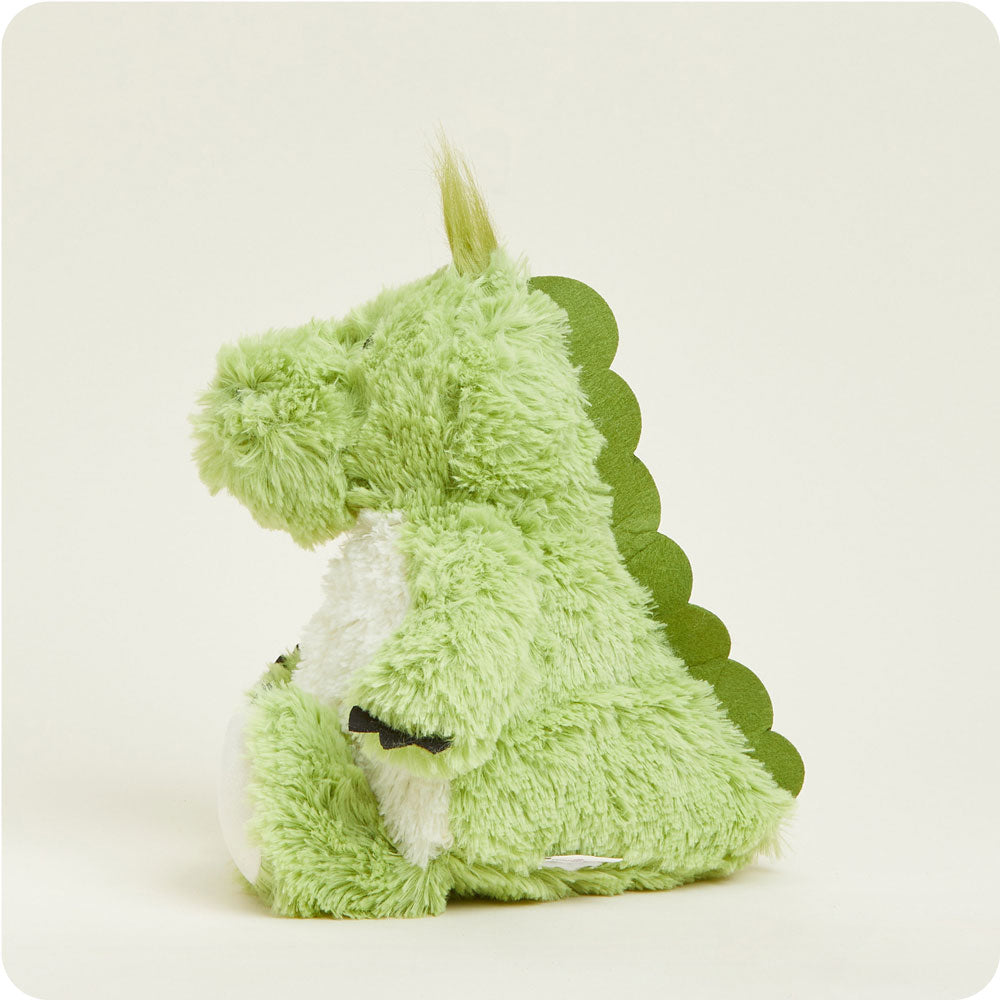 Green Dinosaur Warmies - Soft Glow
