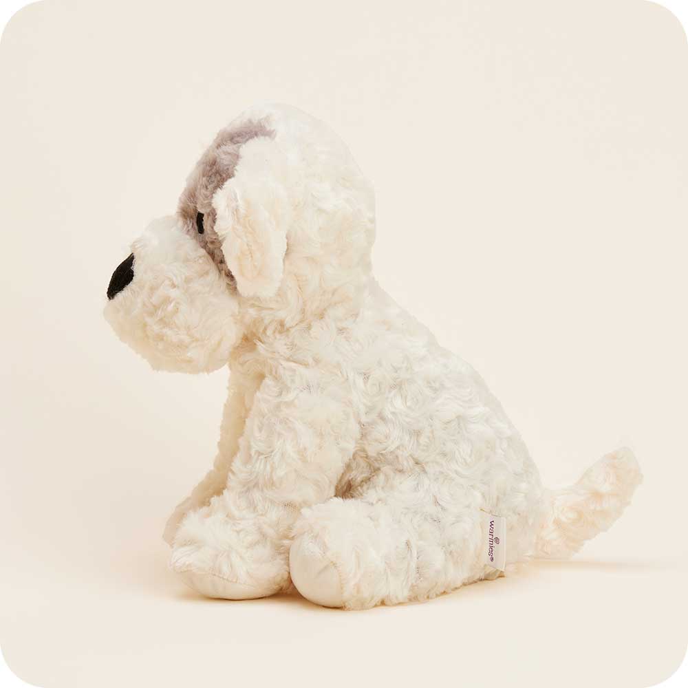 Patch Curly Dog Warmies - Cozy Glow