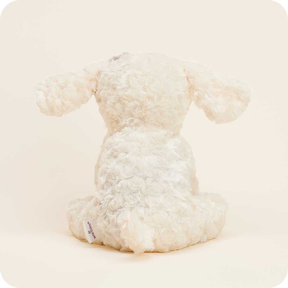 Patch Curly Dog Warmies - Cozy Glow
