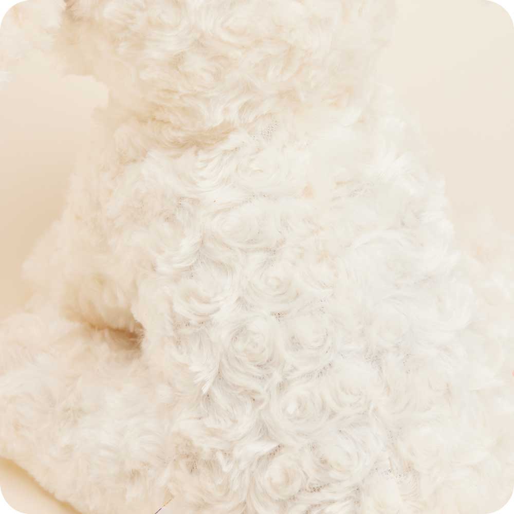 Patch Curly Dog Warmies - Cozy Glow