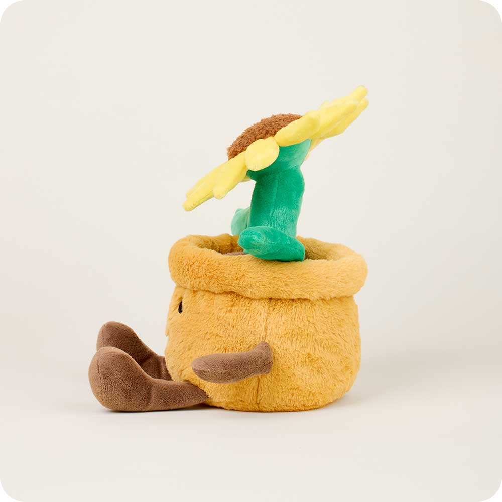 Yellow Flower Pot Warmies - Home Glow