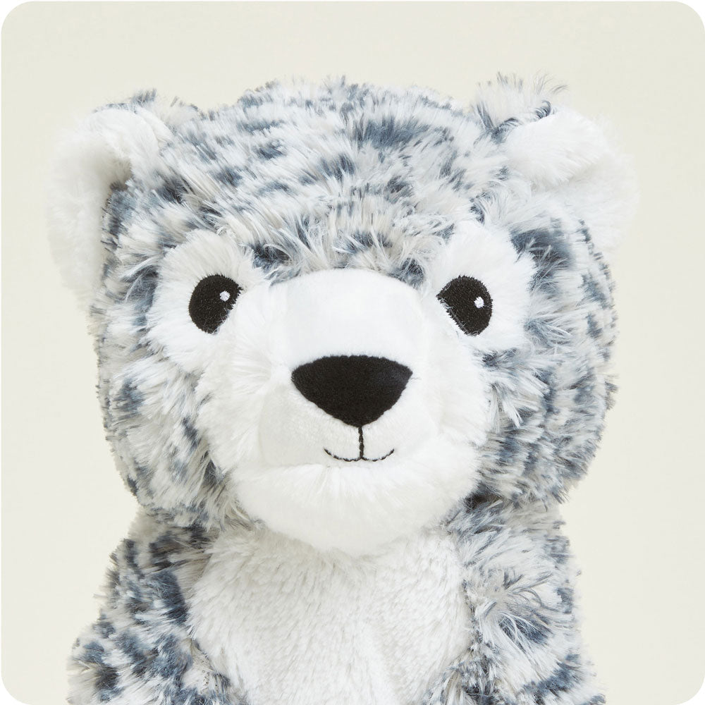 Snow Leopard Warmies - Cozy Glow