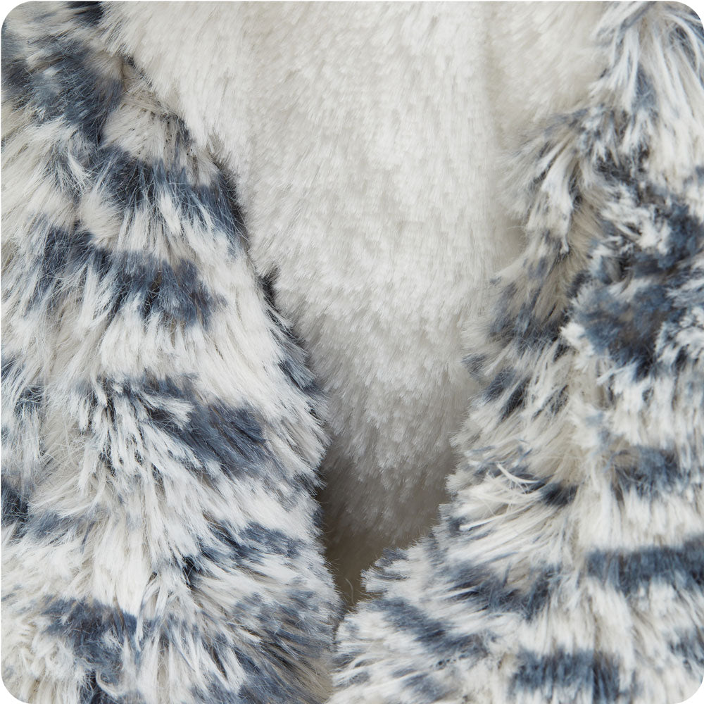 Snow Leopard Warmies - Cozy Glow