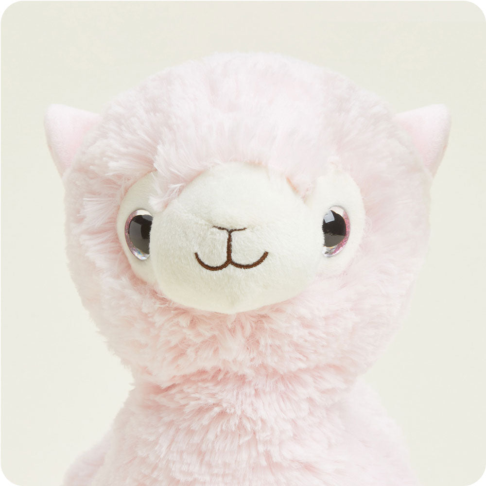 Pink Llama Warmies - Cozy Glow