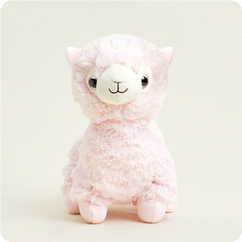 Pink Llama Warmies - Cozy Glow
