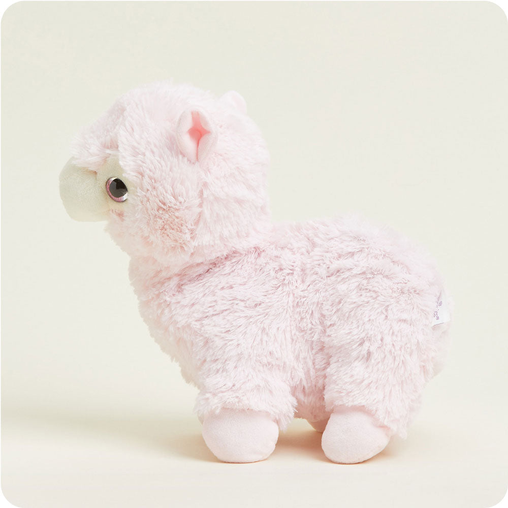 Pink Llama Warmies - Cozy Glow