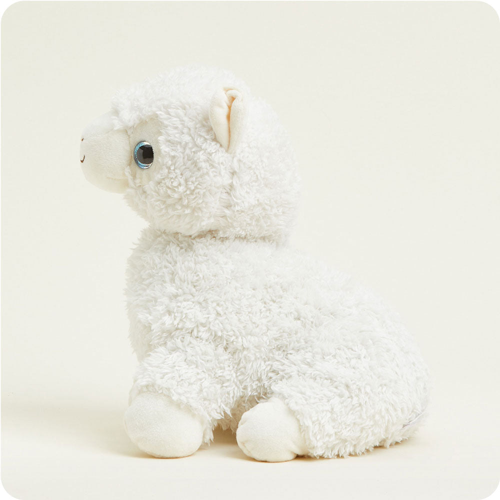 White Llama Warmies - Gentle Mist