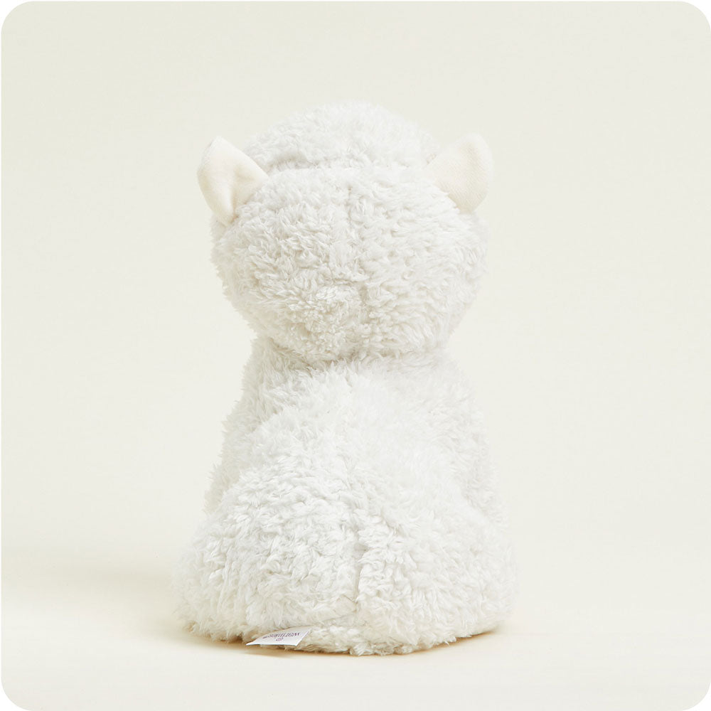 White Llama Warmies - Gentle Mist
