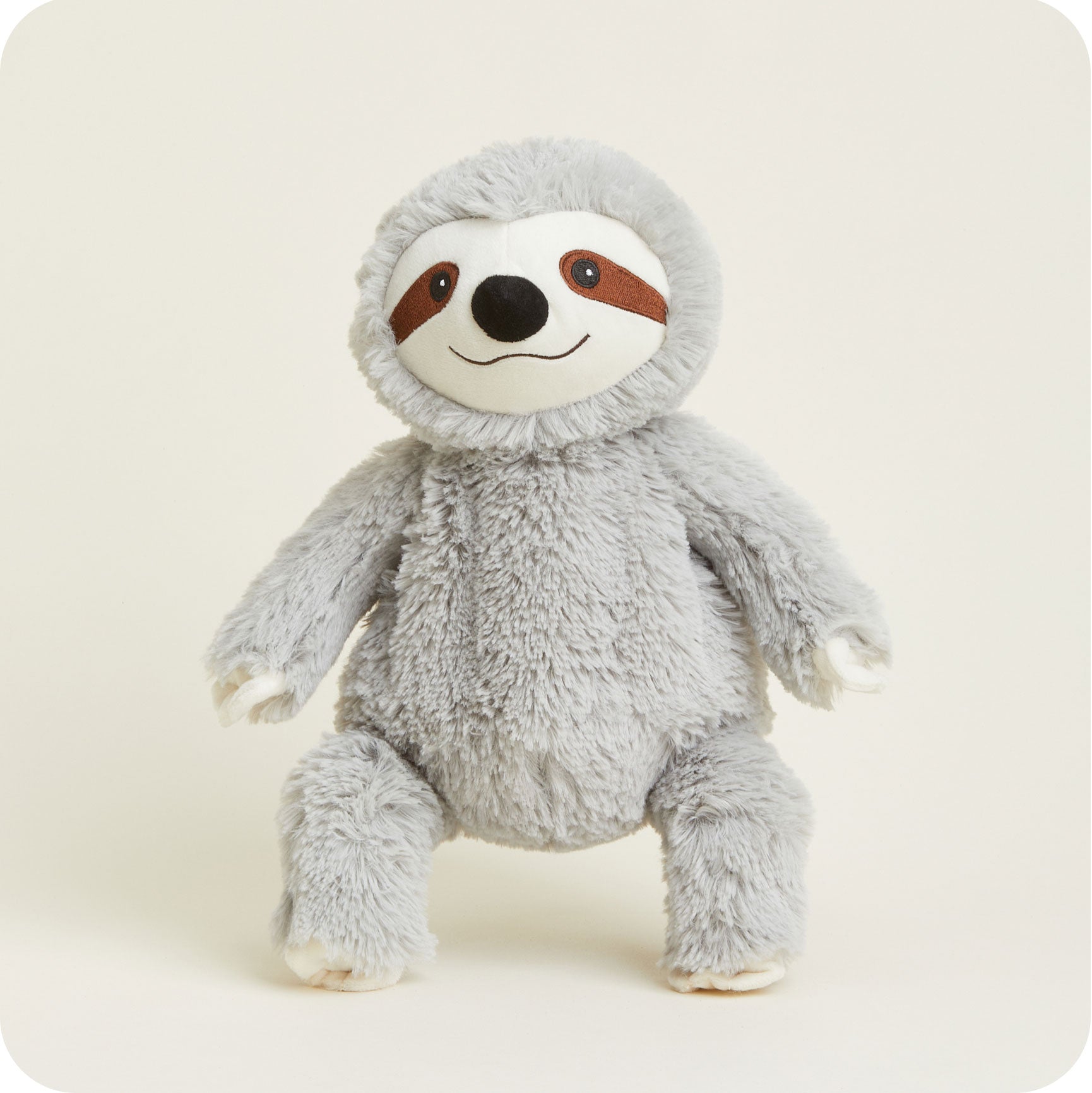 Gray Sloth Warmies - Clean Mood