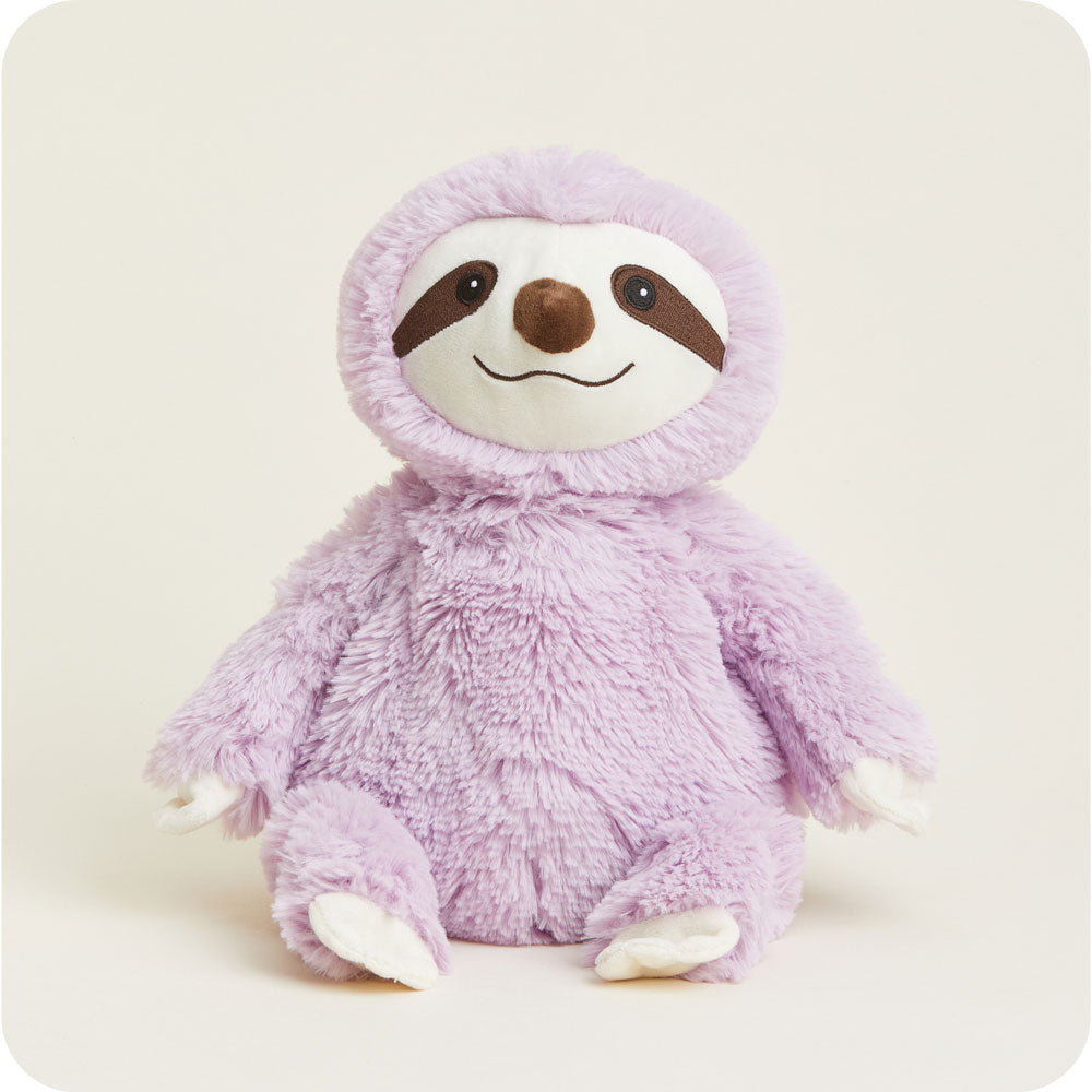 Purple Sloth Warmies - Warm Blend