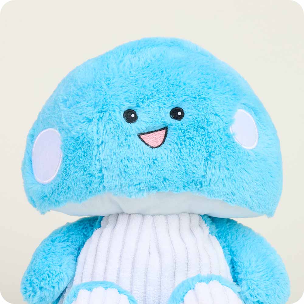 Blue Mushroom Warmies - Classic Notes