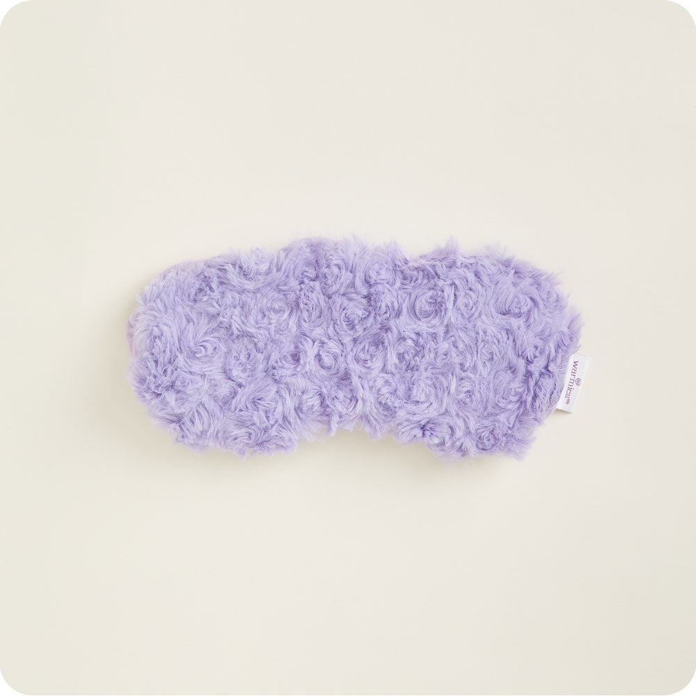 Curly Purple Eye Mask Warmies - Ready Carry