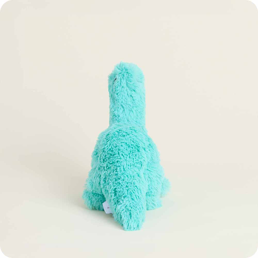 Teal Long Neck Dinosaur Warmies Junior - Soft Glow