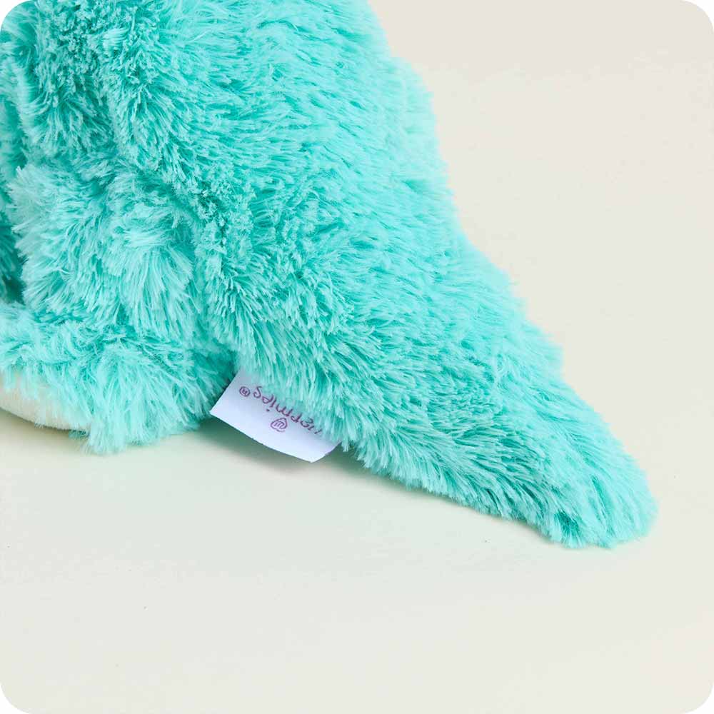 Teal Long Neck Dinosaur Warmies Junior - Soft Glow
