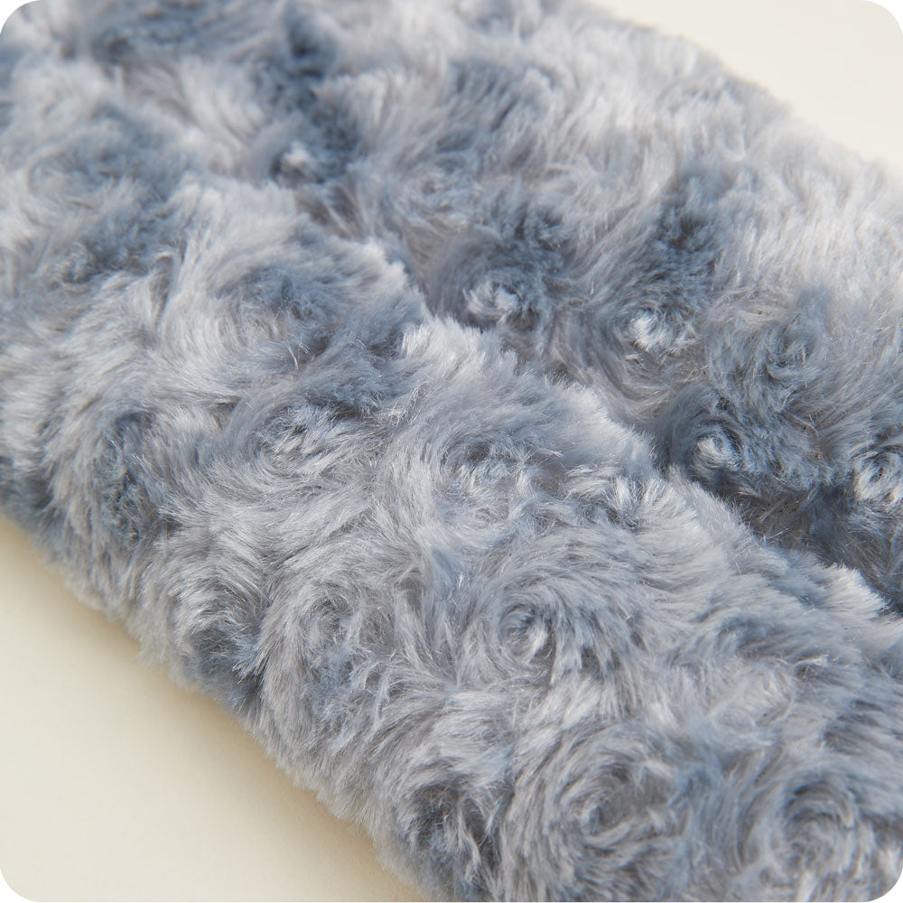 Curly Gray Neck Wrap Warmies - Quick Setup