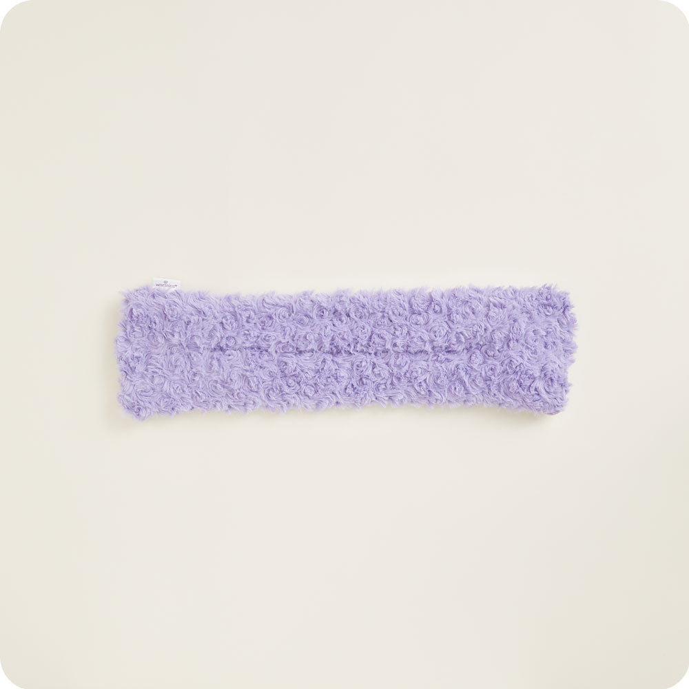 Curly Purple Neck Wrap Warmies - Quick Setup