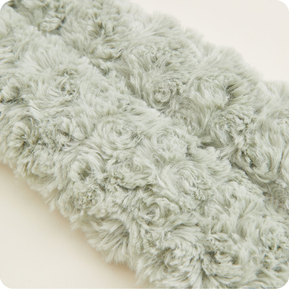 Curly Sage Green Neck Wrap Warmies - Light Storage