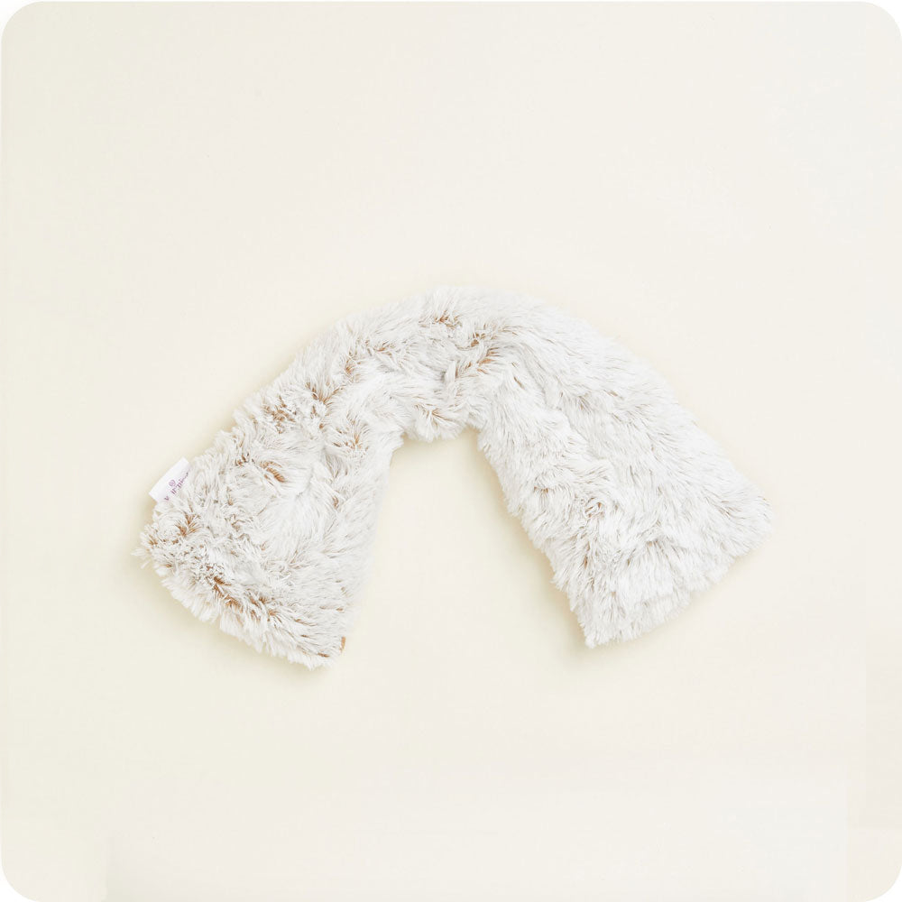Marshmallow Brown Neck Wrap Warmies - Quick Setup