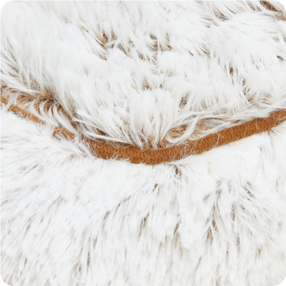 Marshmallow Brown Boots Warmies® - Warm Blend