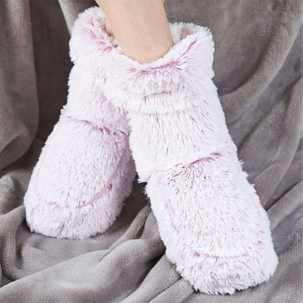 Marshmallow Lavender Boots Warmies® - Warm Blend