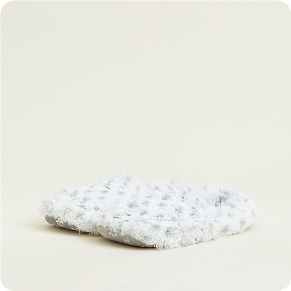 Snowy Slippers Warmies® - Soft Glow