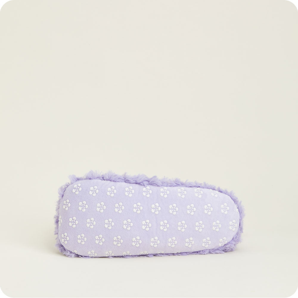 Curly Purple Slippers Warmies® - Easy Spritz