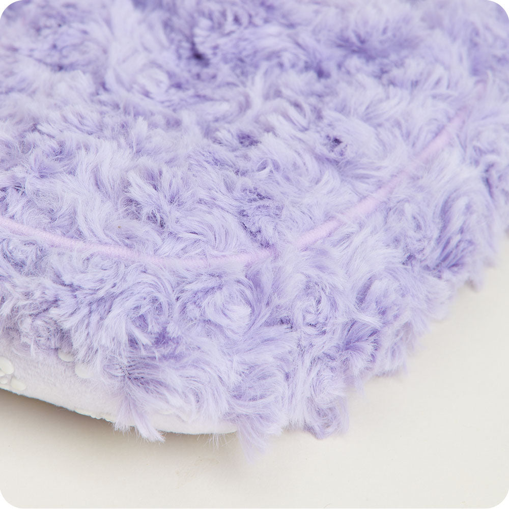 Curly Purple Slippers Warmies® - Easy Spritz