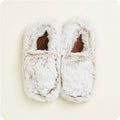 Marshmallow Brown Slippers Warmies® - Warm Blend