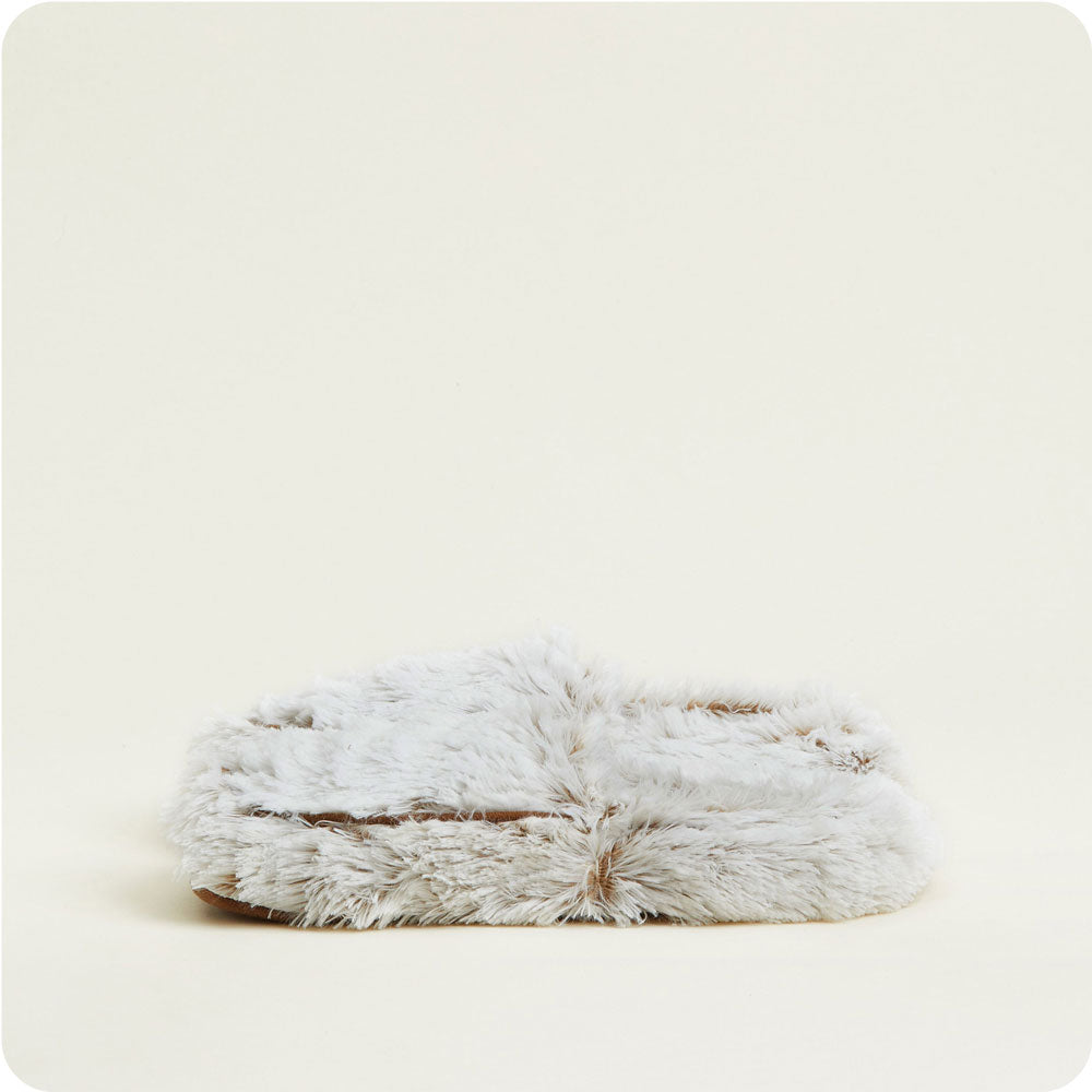 Marshmallow Brown Slippers Warmies® - Modern Blend