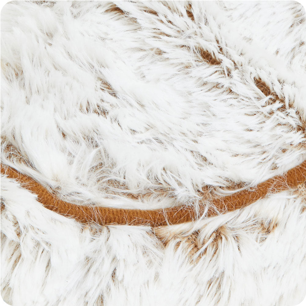 Marshmallow Brown Slippers Warmies® - Modern Blend