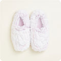 Marshmallow Lavender Slippers Warmies® - Soft Glow