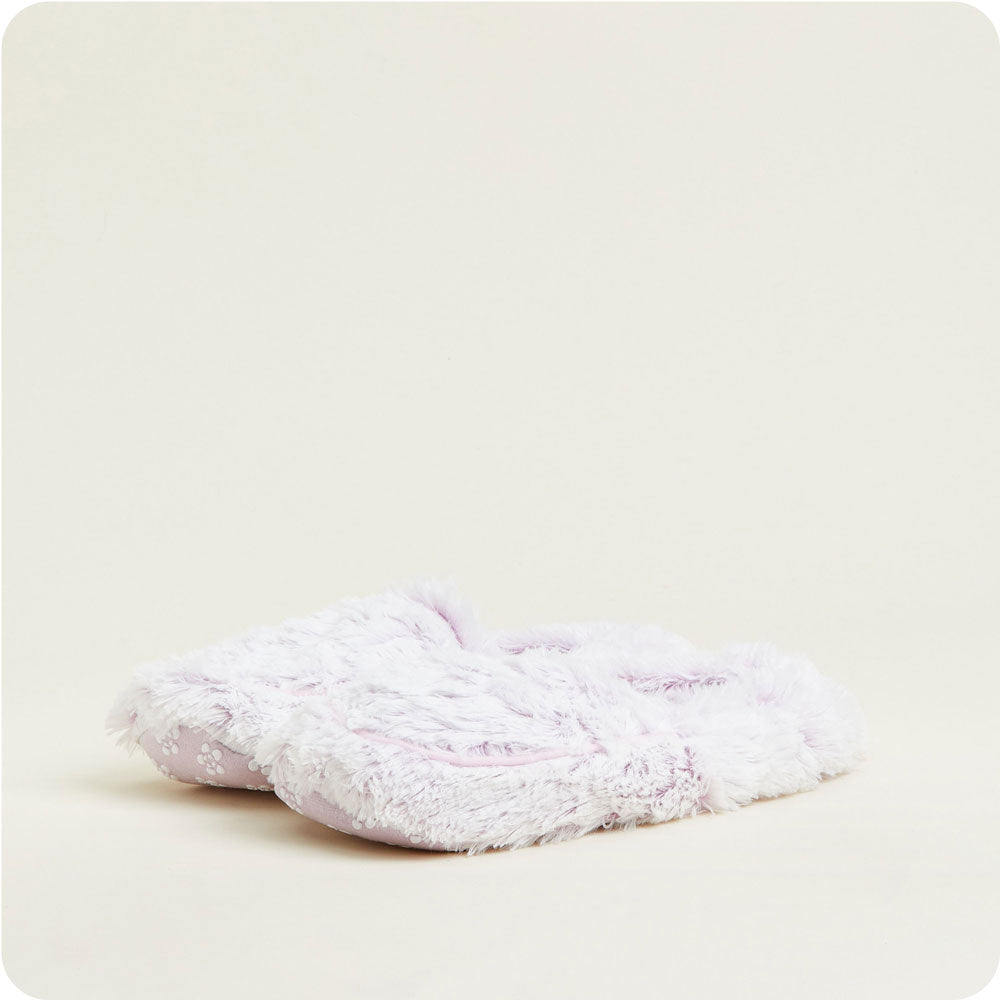 Marshmallow Lavender Slippers Warmies® - Soft Glow