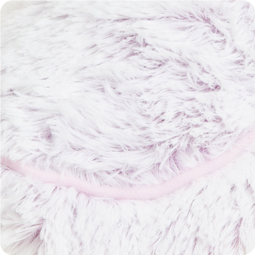 Marshmallow Lavender Slippers Warmies® - Soft Glow