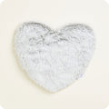 Marshmallow Gray Heart Heat Pad Warmies - Daily Balance
