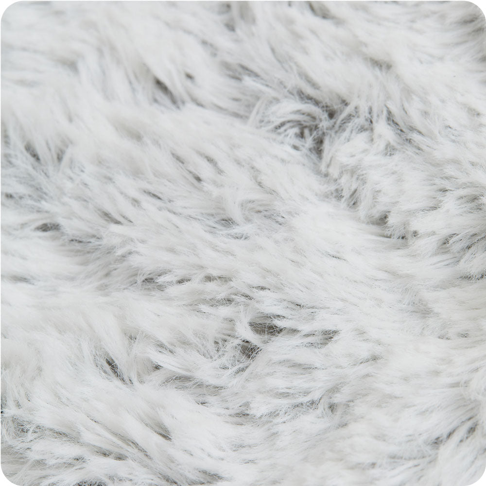 Marshmallow Gray Heart Heat Pad Warmies - Daily Balance