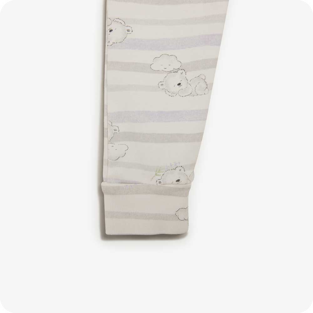 Marshmallow Bear Long Pajamas - Home Choice