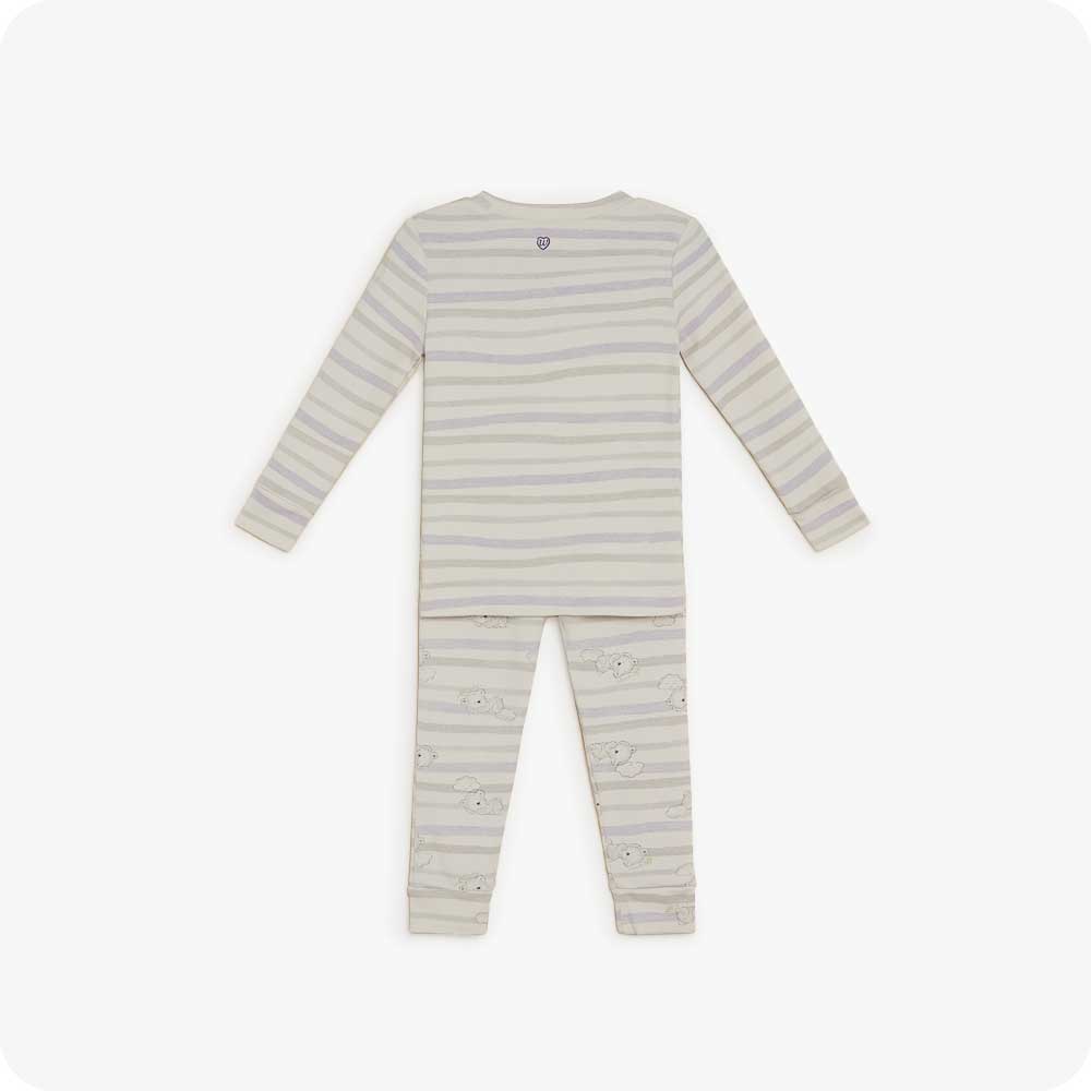 Marshmallow Bear Long Pajamas - Home Choice