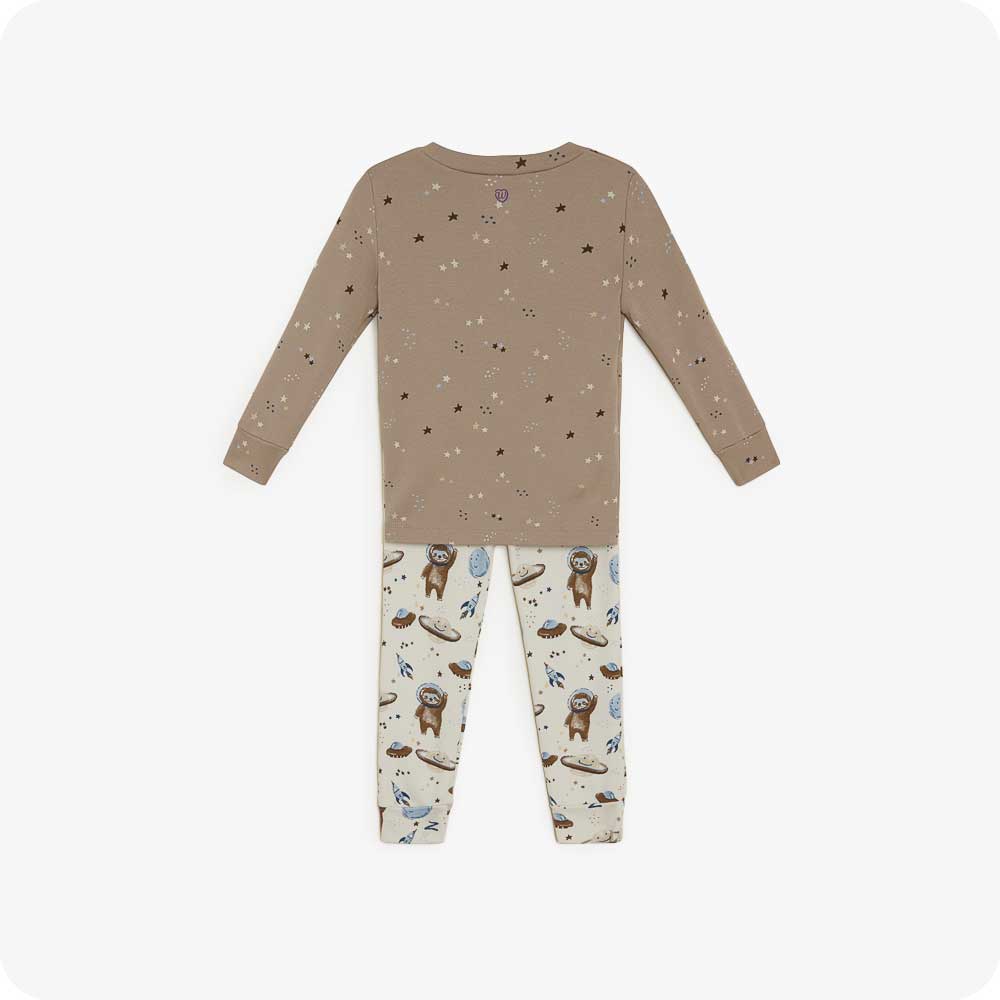 Sloth Long Pajamas - Weekend Pair