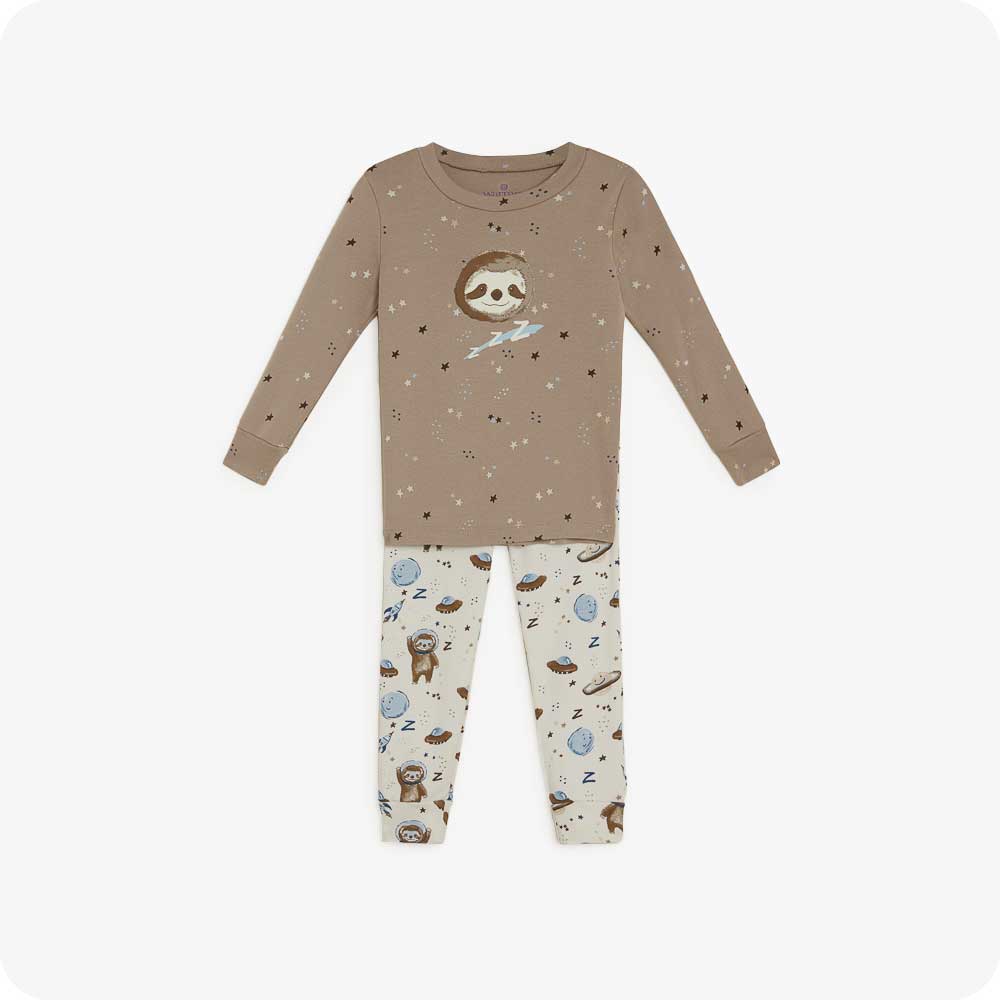 Sloth Long Pajamas - Weekend Pair